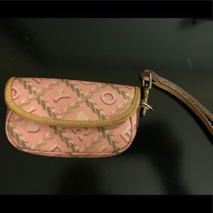 Dooney and Burke mini pouch/wristlet